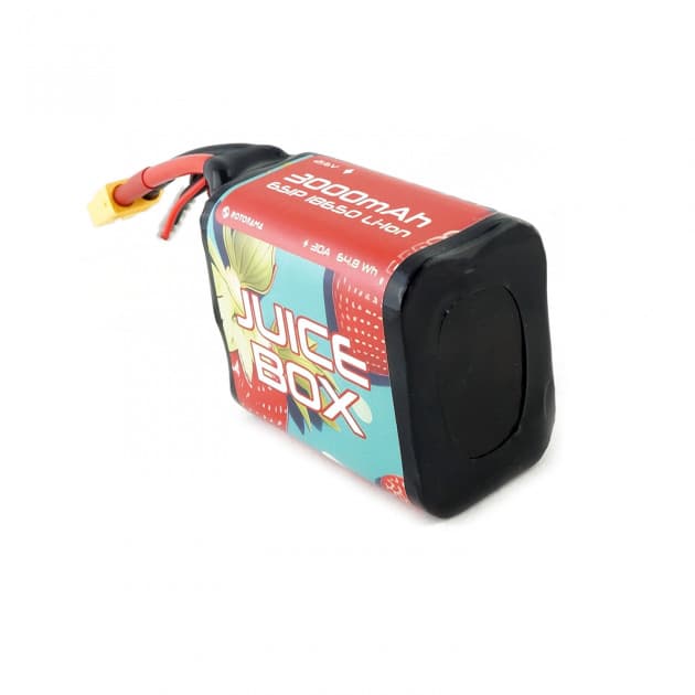Rotorama Juicebox 18650 3000mAh 6S1P 30A Liion battery for fpv drones 4