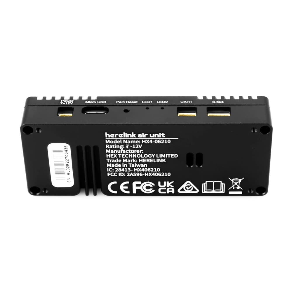 CubePilot Herelink 2.4GHz Long Range HD Video Transmission System - V1.1 - 6.2 - Black for fpv drones 8