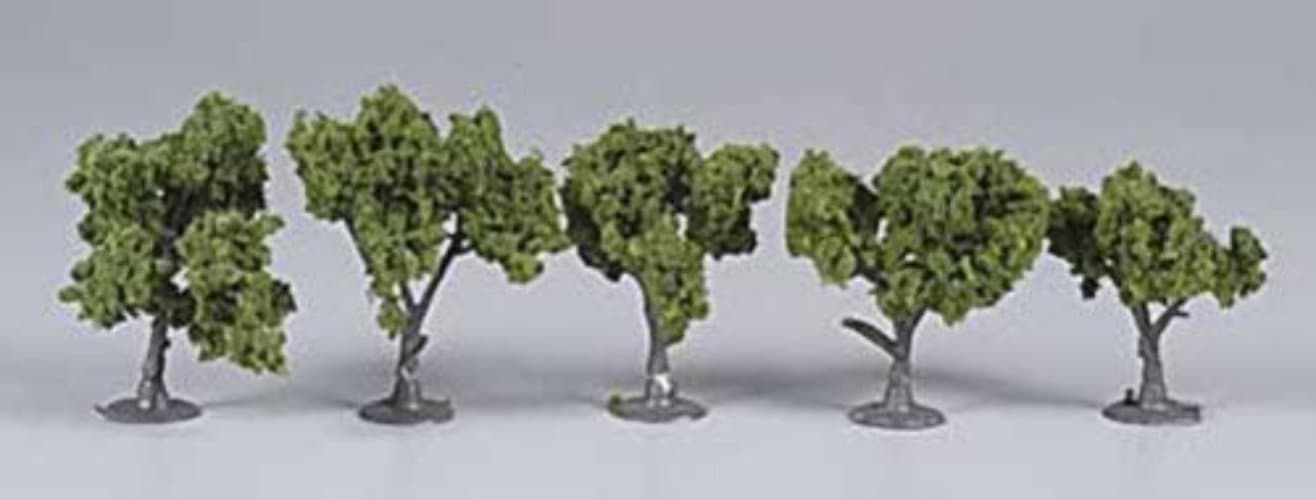Woodland Scenics TR1502 N/HO Assembled Tree Medium Green 2" Train Scenery for fpv drones