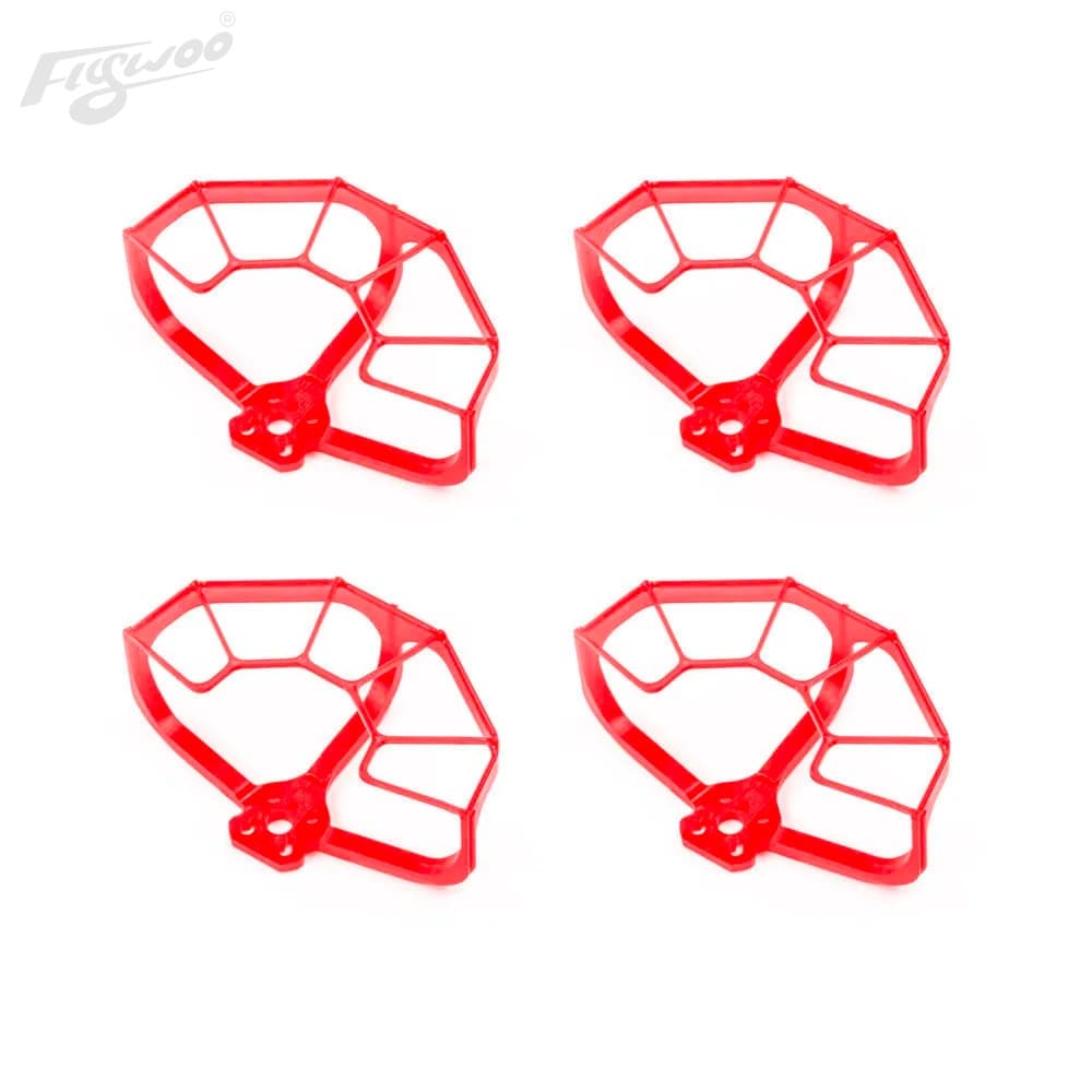 Flywoo 1.3g Universal Prop Guard (4 stuks) - ROOD for fpv drones