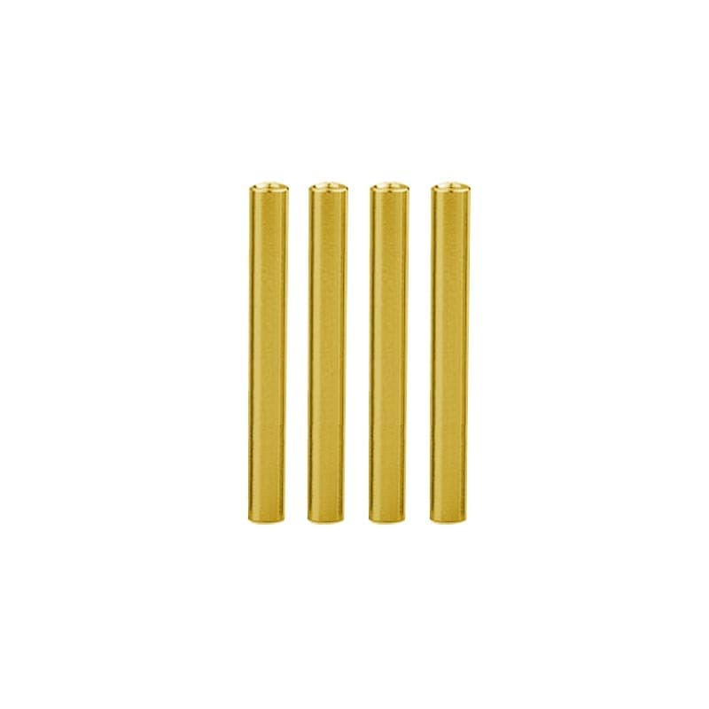 M3 Aluminium Standoffs (4 stuks) - ROND - 50mm - GOUD for fpv drones