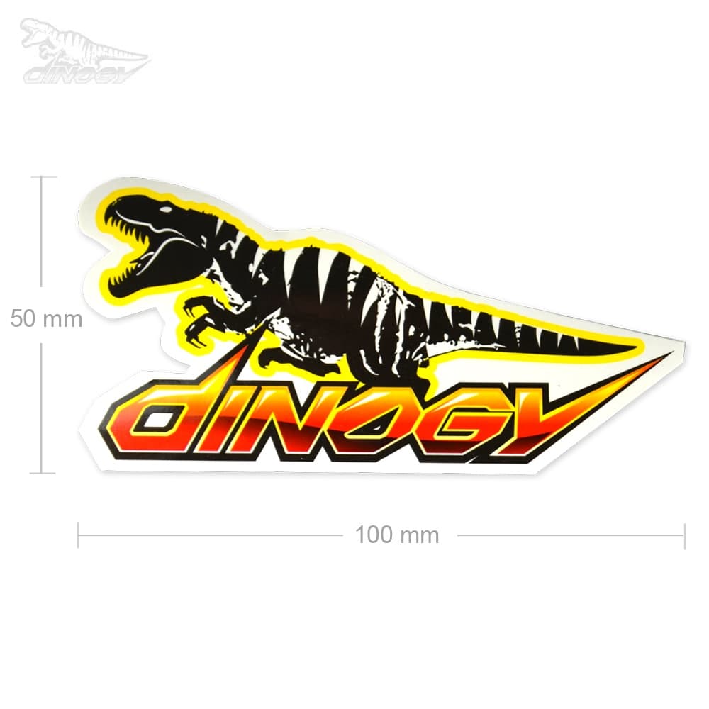Dinogy Dinosaurus Logo Sticker (Groot) for fpv drones 1