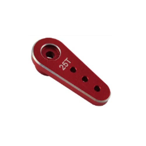 Powerhobby Aluminum Servo Horn 25T Red 32MM for fpv drones