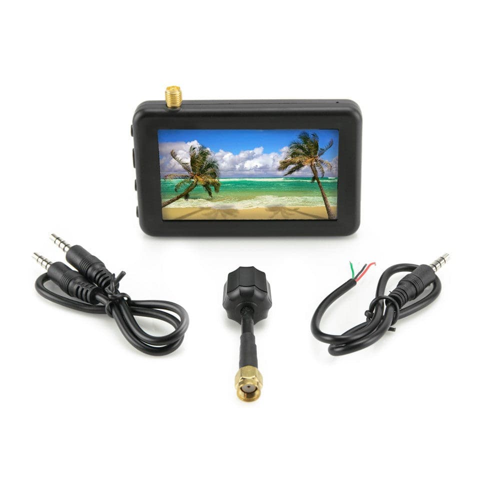 DMKR LS-5804 3 Inch Mini FPV LCD Monitor 5.8G 40CH 16:9 NTSC/PAL for fpv drones 5