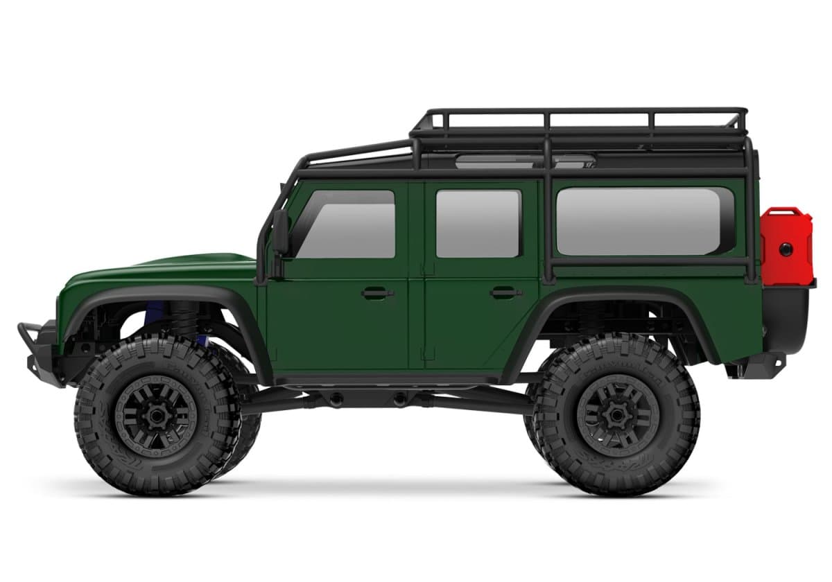 Traxxas TRX-4M Land Rover Defender 4WD Crawler 1/18 RTD for fpv drones 6