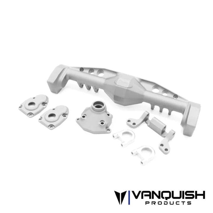 Vanquish VPS08493 Axial SCX10-III Currie F9 Rear Axle Clear Anodized for fpv drones 1