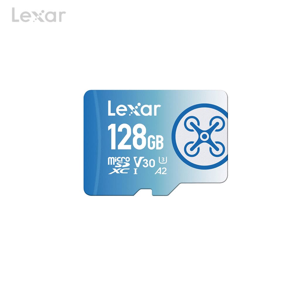 Lexar Fly Series MicroSD Geheugenkaart - 128GB for fpv drones
