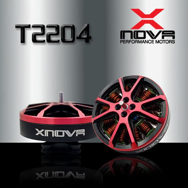 XNova T2204 FPV Racing Series Motor - 1700KV - 4PCS for fpv drones 1