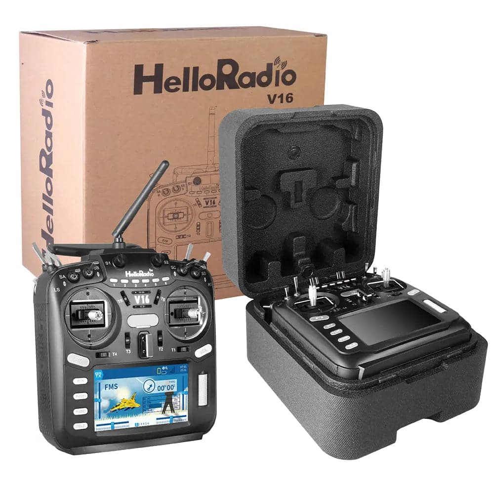 HelloRadioRC  V16 Max Remote Controller-ELRS 2.4G for fpv drones 6