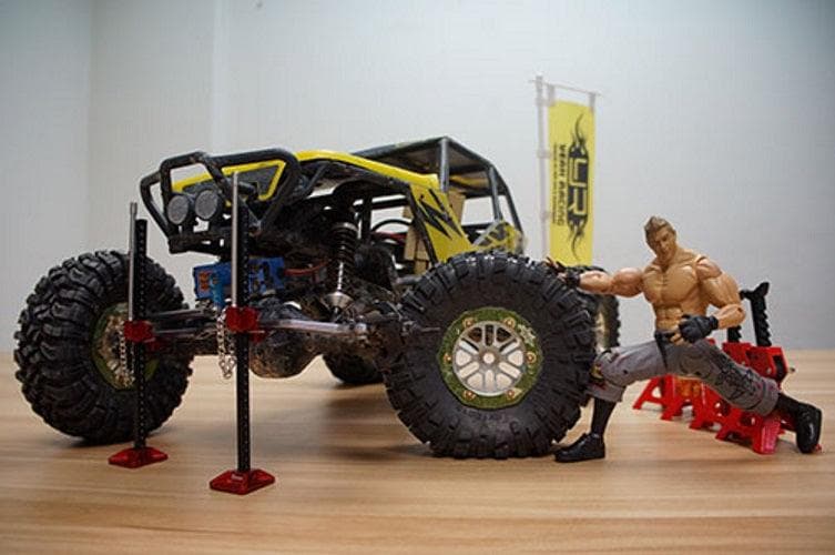 Yeah Racing YA-0375 1/10 RC Rock Crawler Accessory Full Metal High Lift Jig for fpv drones 3