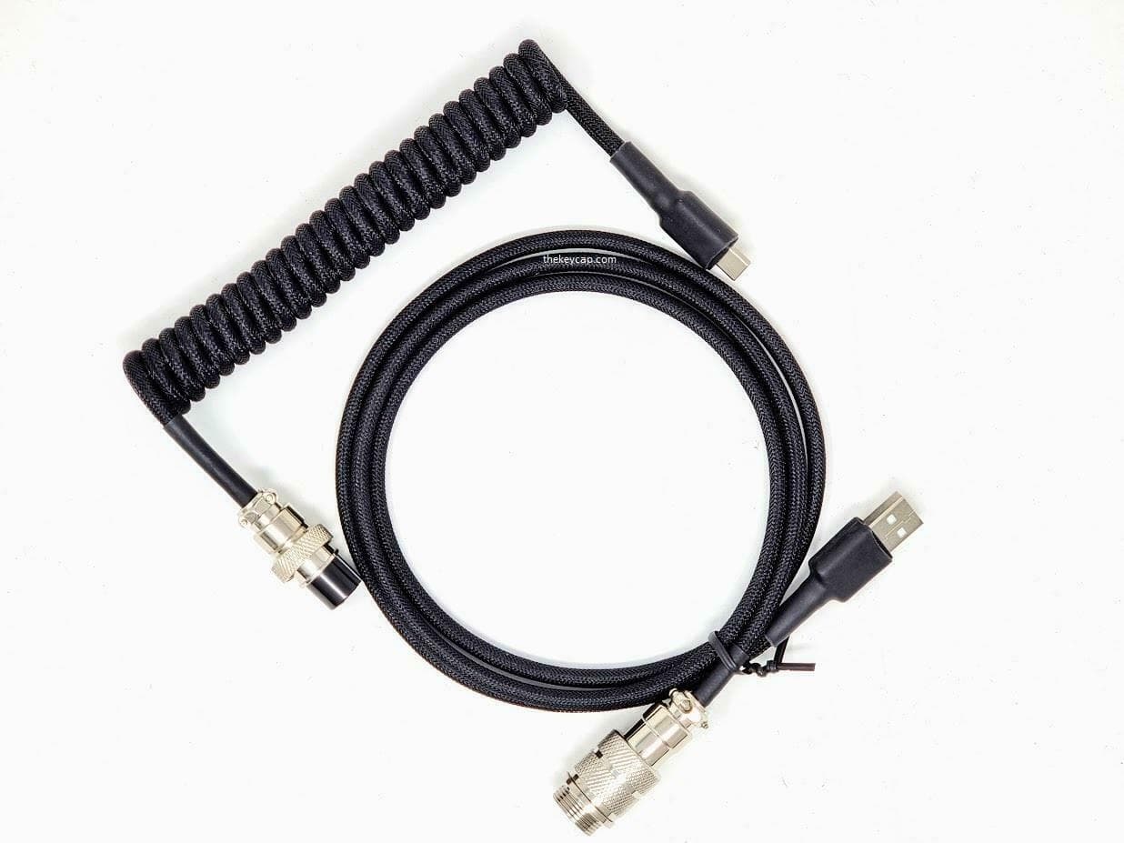TKC - Techflex GX16 Aviator Coil Cable USB-C [EOL] for fpv drones