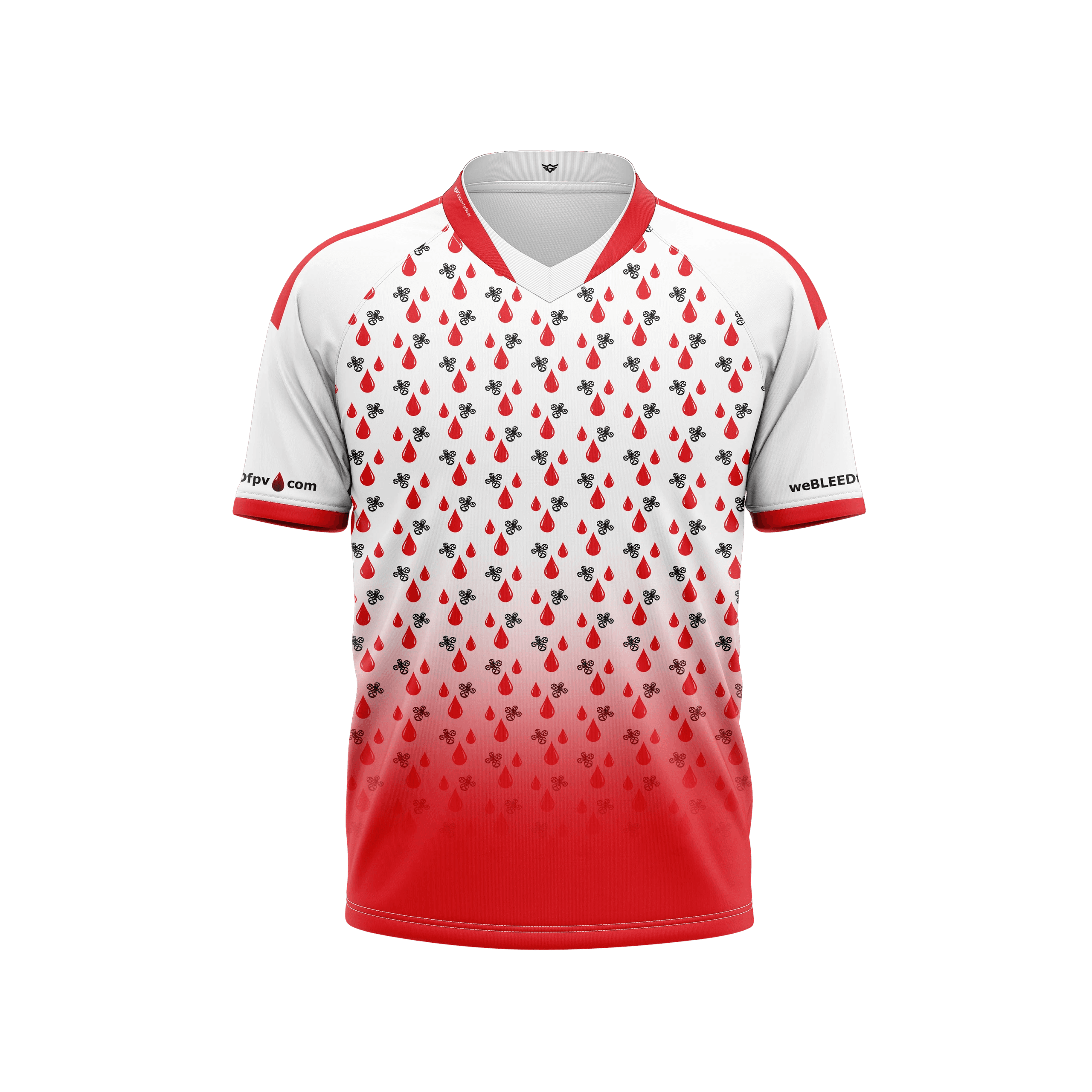 weBLEEDfpv Team Jerseys for fpv drones 4