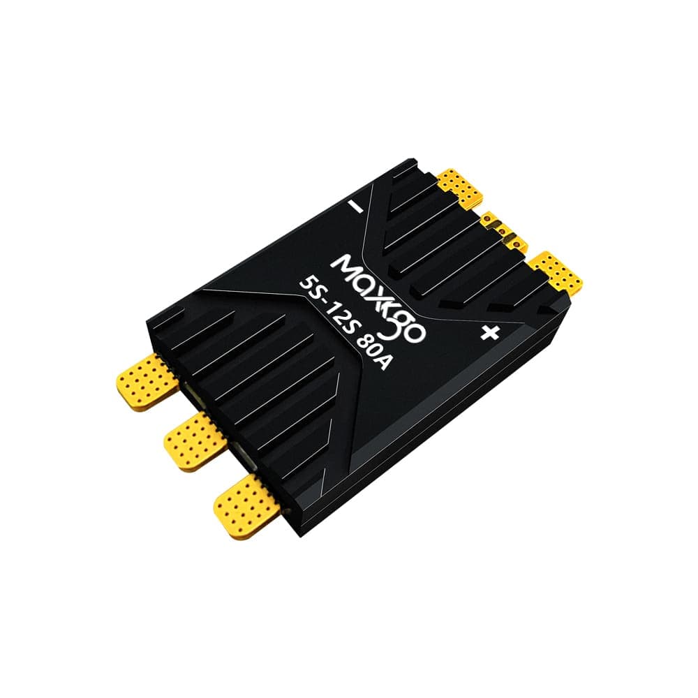 MAXKGO 5-12S 80A Brushless ESC AM32 Dshot600 Electronic Speed Controller for FPV Drones
