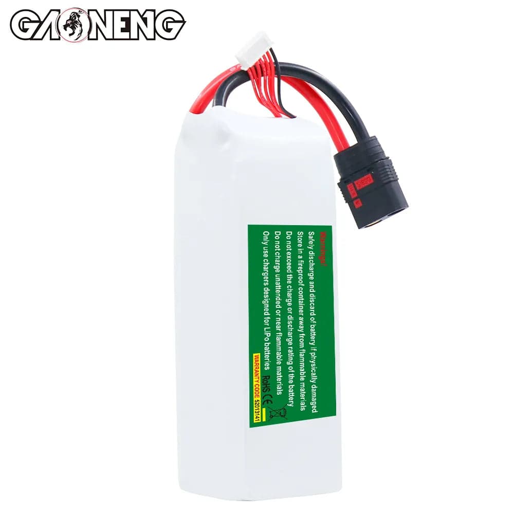 GAONENG GNB 6S1P 22.2V 10000mAh 70C RC LiPo Battery QS8 [DG] for fpv drones 3