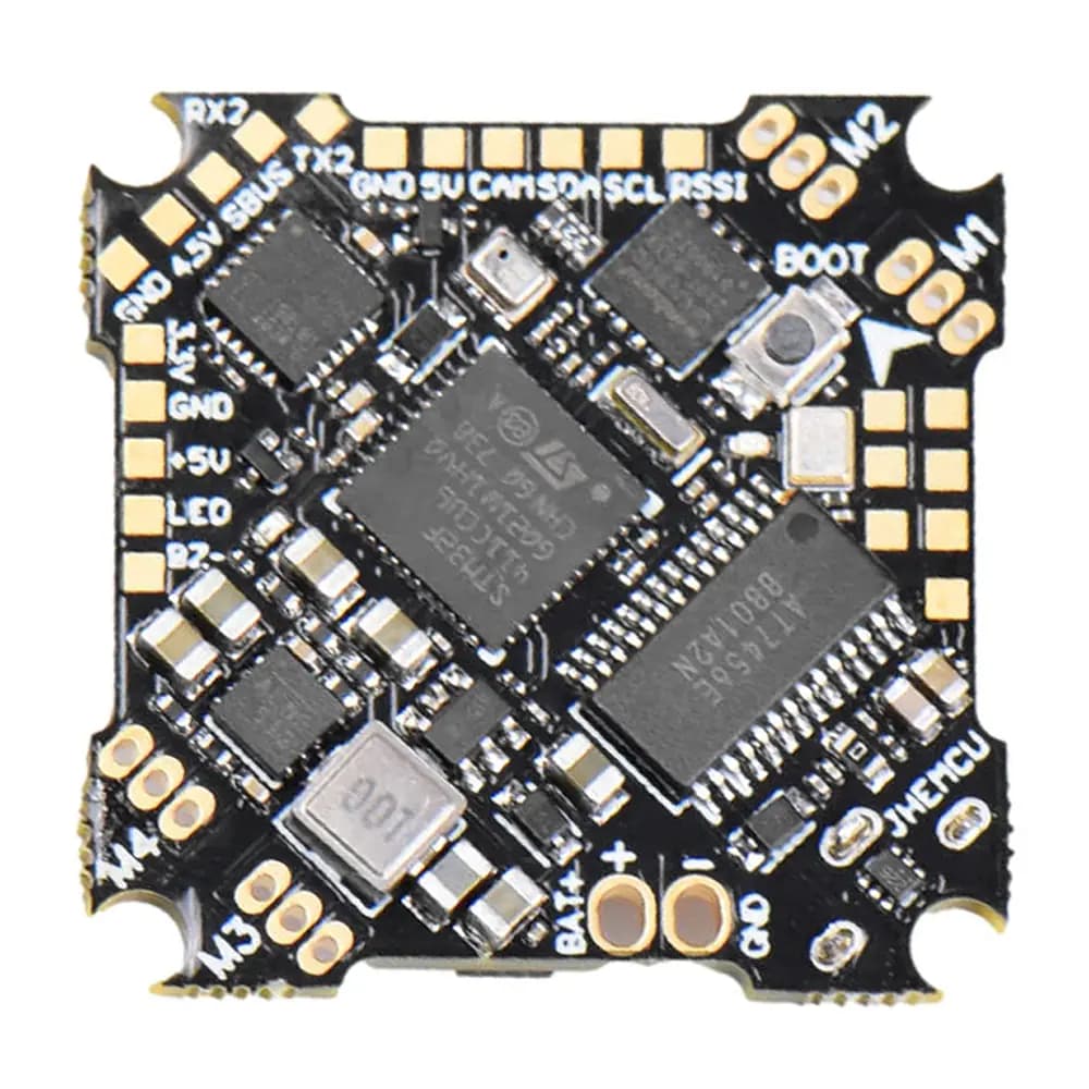 JHEMCU AIO Board - GHF412 F411 FC + 12A 2-4S BLHeli_S ESC w/ Barometer - 2.1 for fpv drones 2