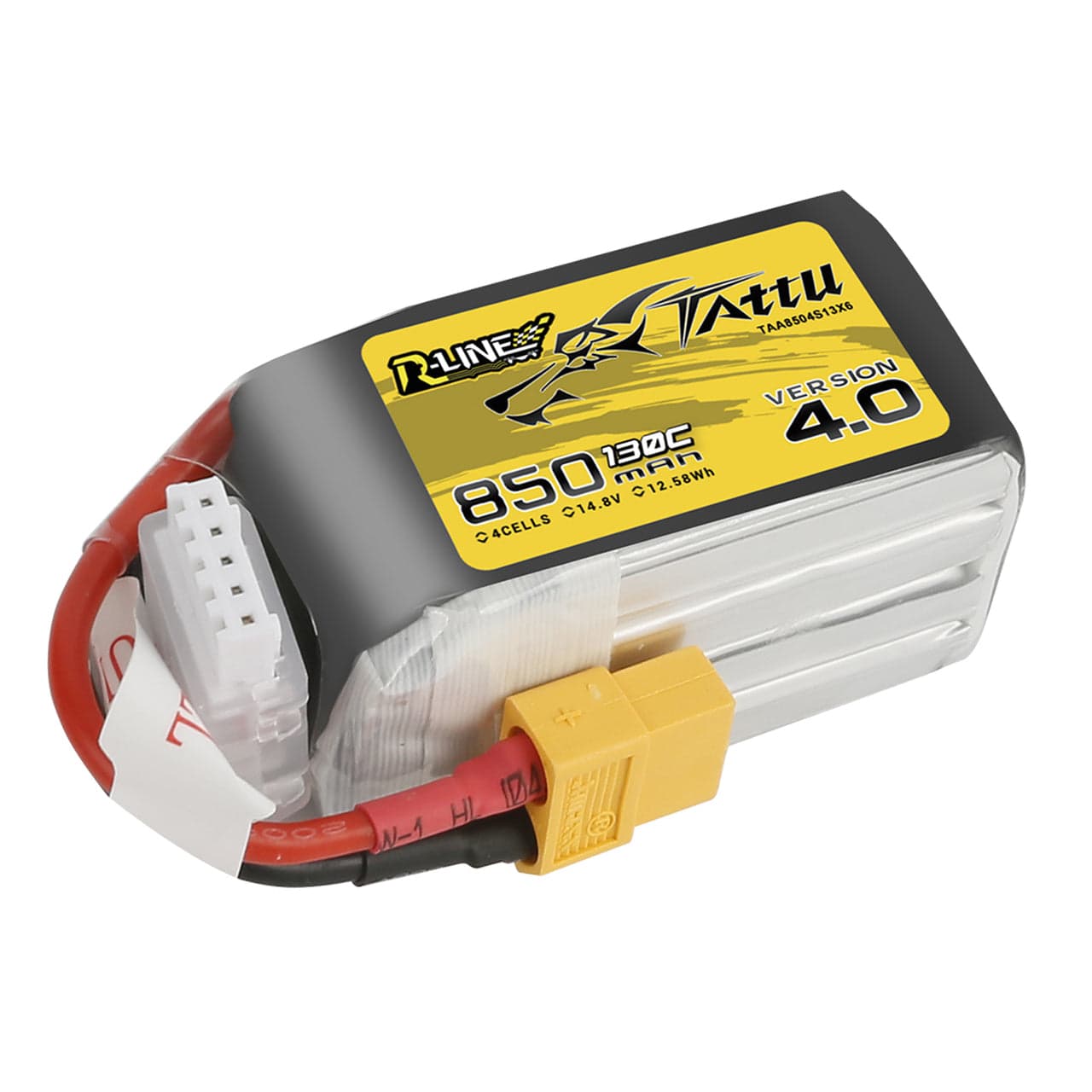 Tattu R-Line V4 4S 850mAh 130C for fpv drones 3