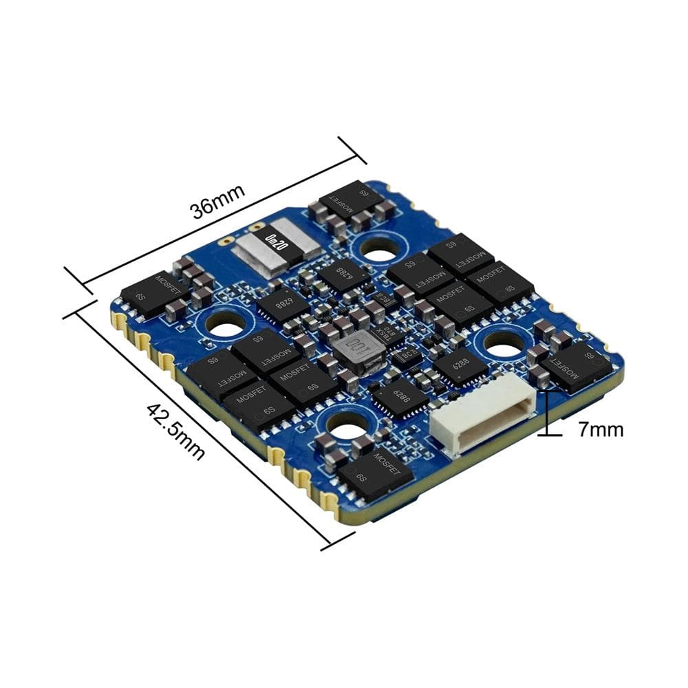 Sequre Blueson A1 2-8S 70A AM32 4in1 ESC - 20x20mm for fpv drones 5