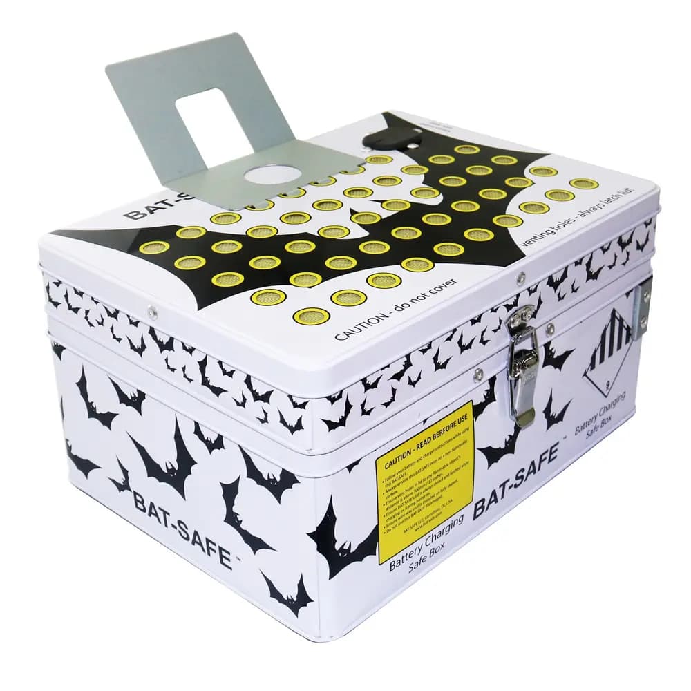BAT-SAFE Battery Charging Safe Box - 11 - White for fpv drones