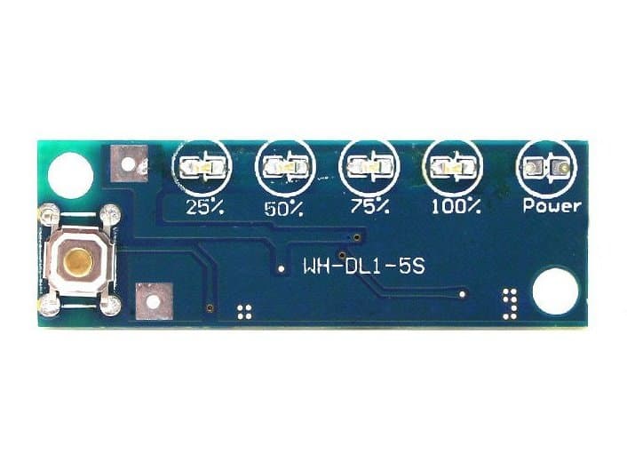 WH-DL1-7S LED Battery Level Indicator for fpv drones