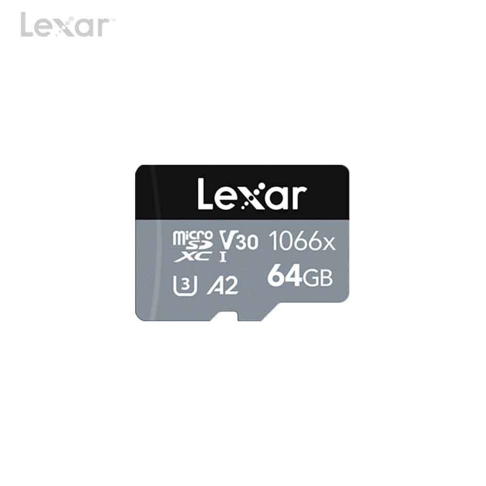 Lexar Professional 1066x MicroSD Geheugenkaart - 64GB for fpv drones 1
