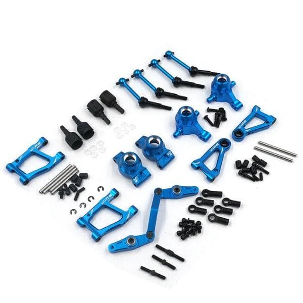 Yeah Racing TATT-S06BLUE Rapid Performance Essential Upgrade Kit Tamiya TT01 TT01E for fpv drones