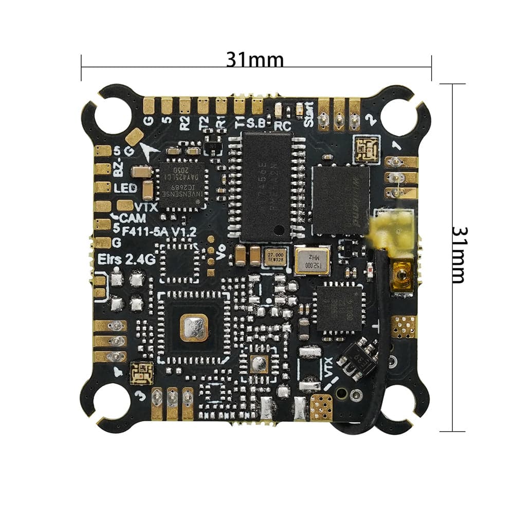 Sub250 Redfox A1 F4 5A 4in1 1S AIO Flight Controller for Whoopfly16/ Nanofly16 and Nanofly20 - Choose Version for fpv drones 2