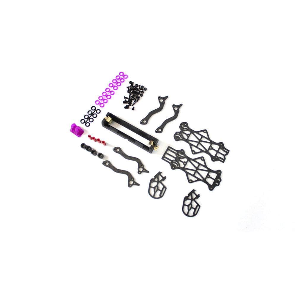 Fractal Engineering Fractal Wingman 1S 18650 Foldable 3" Micro Frame Kit for fpv drones 8