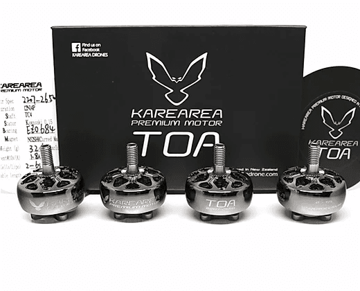 Karearea TOA 2207 MOTOR 1950Kv - Gunmetal for fpv drones 2