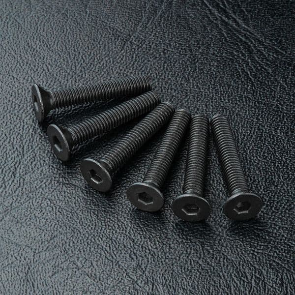 10x M3 Countersunk Hex Screw Black (M3 x6, M3 x8, M3 x10, M3 x12, M3 x14, M3 x16, M3 x18) for fpv drones 5