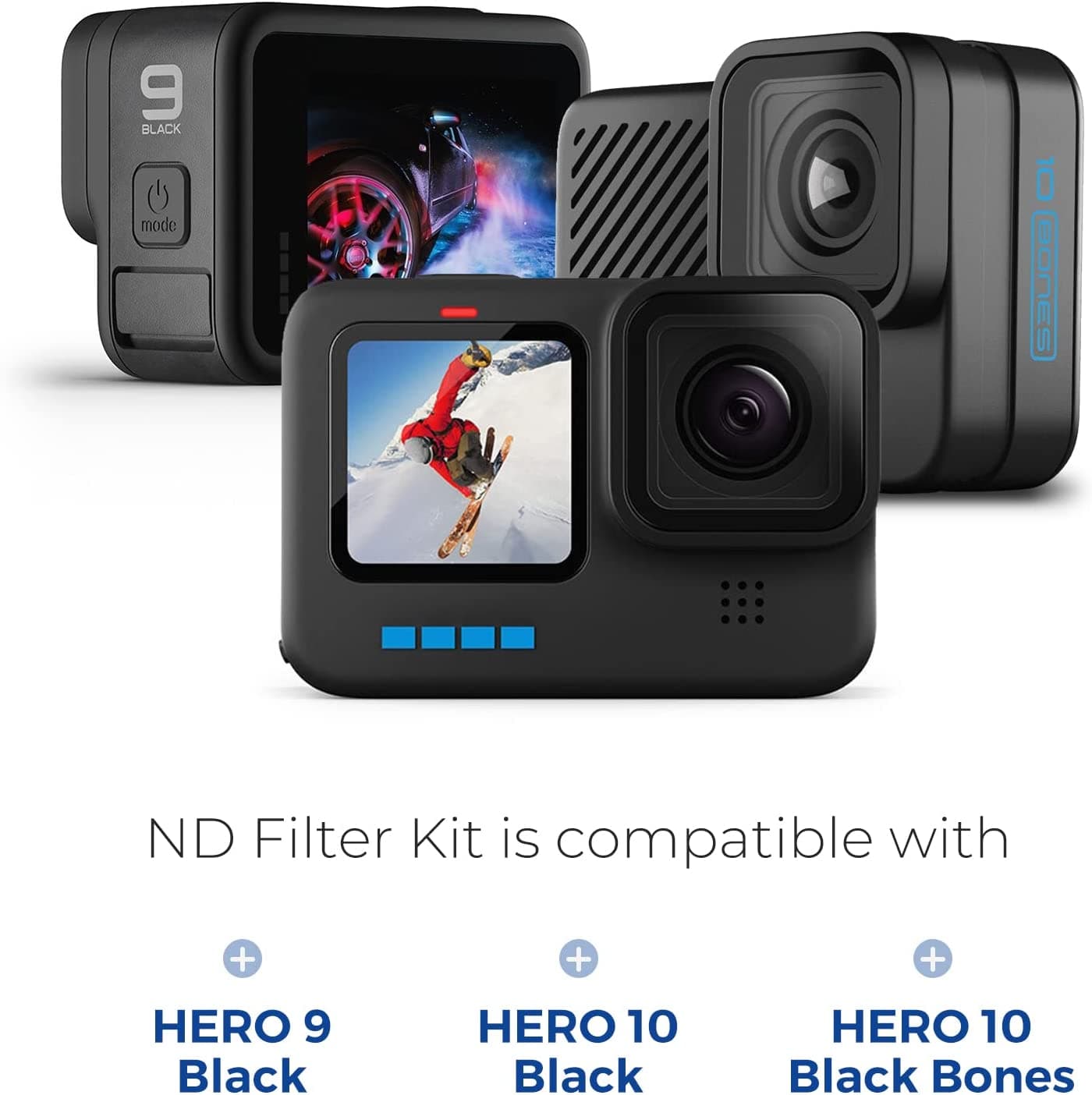 GoPro Twist on ND Filters and Lens Protector Kit for fpv drones 3