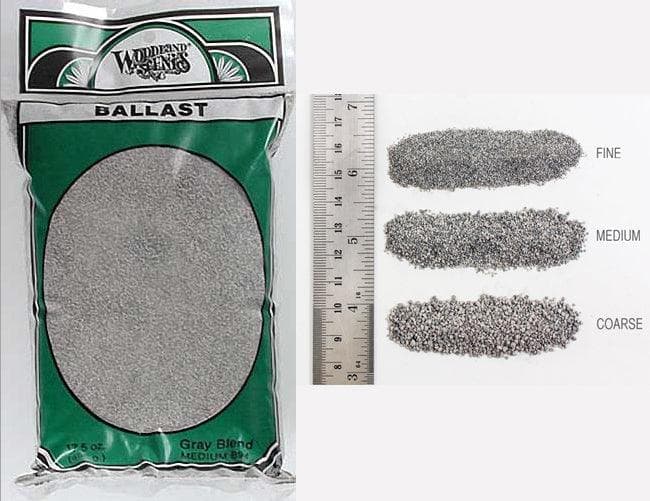 Woodland Scenics B82  Ballast Medium Gray Bag for fpv drones