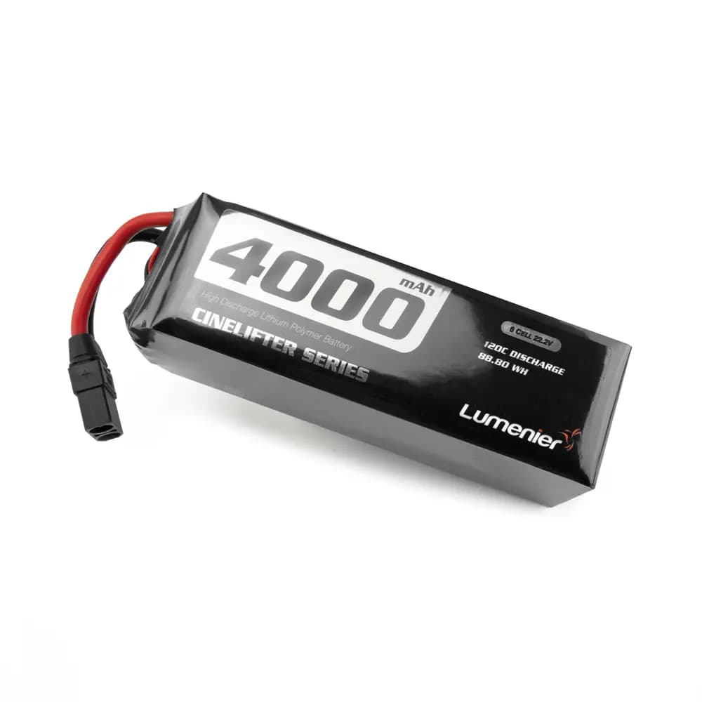 Lumenier 4000mAh 6S 120c CineLifter LiPo Battery XT90 - 3.2 for fpv drones 1