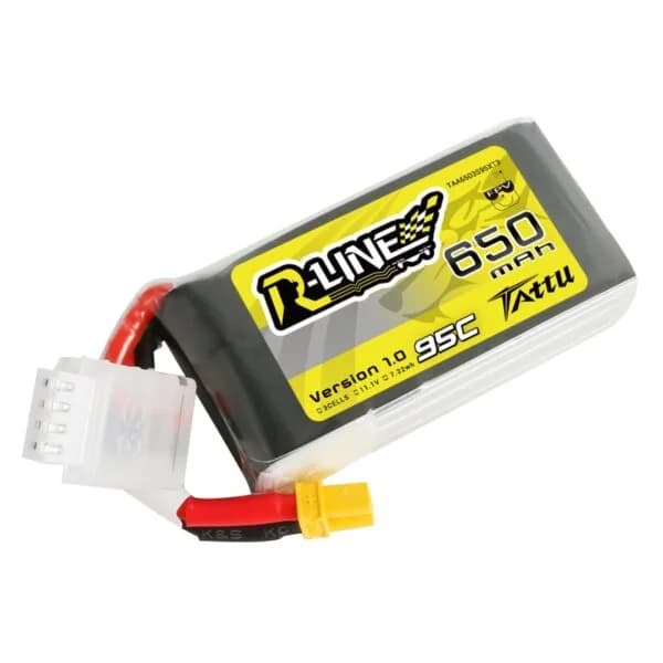 Tattu R-Line 650mAh 3S1P 95C Lipo Battery for fpv drones 3