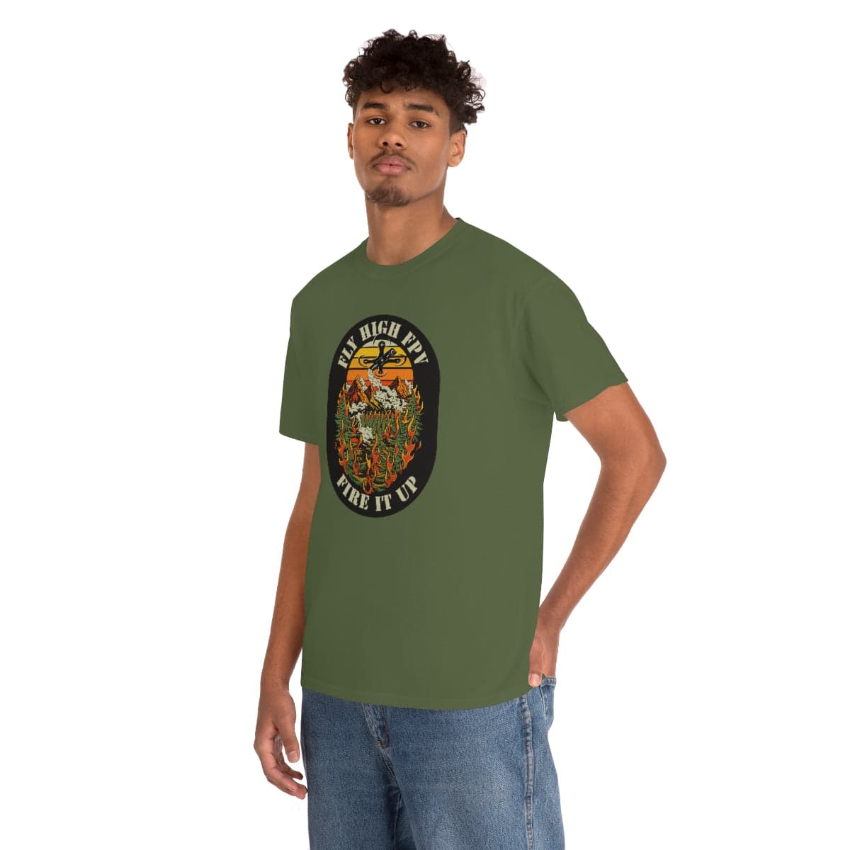 Fire it Up - T-Shirt for fpv drones 98