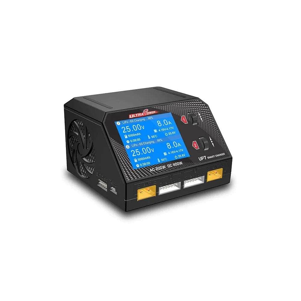 UltraPower UP7 400W 10A 1-6S Dual Channel AC/DC Smart Charger for fpv drones