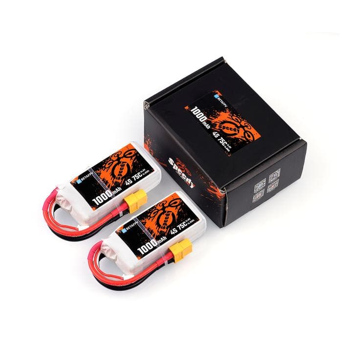BetaFPV 1000mAh 4S 75C (XT60) (1pc) [DG] for fpv drones 3