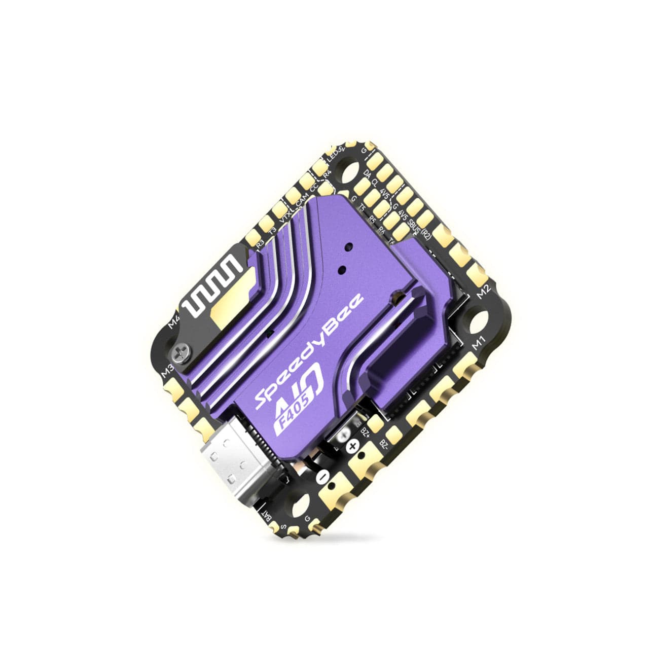 SpeedyBee F405AIO 40A Bluejay 25.5x25.5 3-6S Flight Controller for fpv drones 1