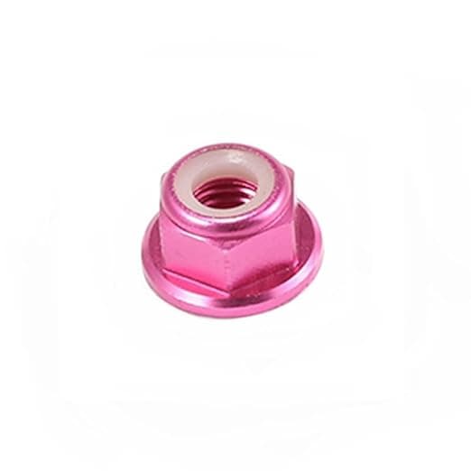 10pc M3 Nylon Locking with Flange CW Nuts pack 6061 Aluminium for fpv drones 27