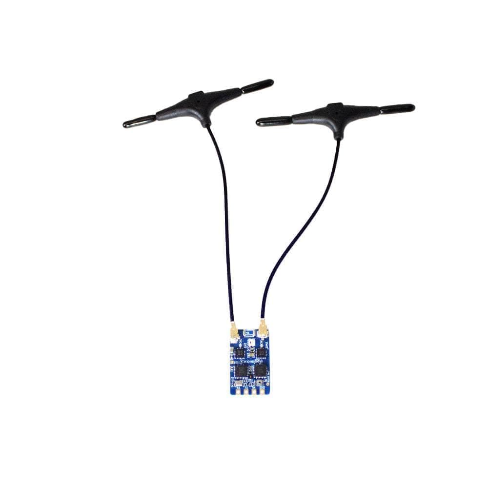 BayckRC ELRS 2.4GHz Dual Diversity TCXO Receiver w/ Plug - T Antenna for fpv drones 1