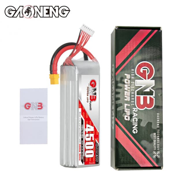 GNB 4500mAh 6S 110C Lipo battery for drones for fpv drones 4