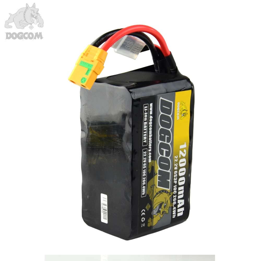 DOGCOM 21700 12000mAh 6S2P 22.2V Li-ion - XT90 for fpv drones 1