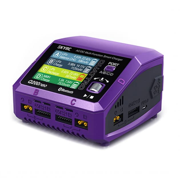 SkyRC Q200neo four-channel charger for Lipo batteries