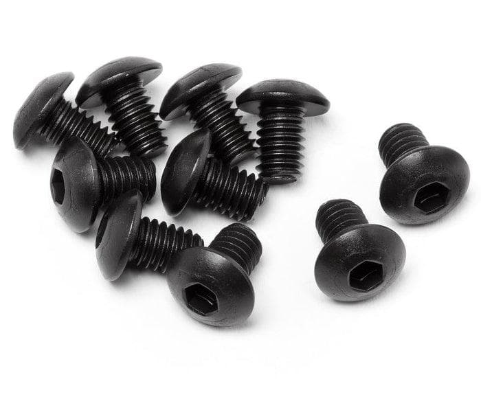 HPI Racing 94552 Button Head Screw M4x6mm Hex Socket (10pcs) for fpv drones 1