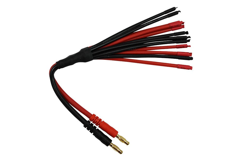 Parallel (6x) Bare Charge Cable for fpv drones