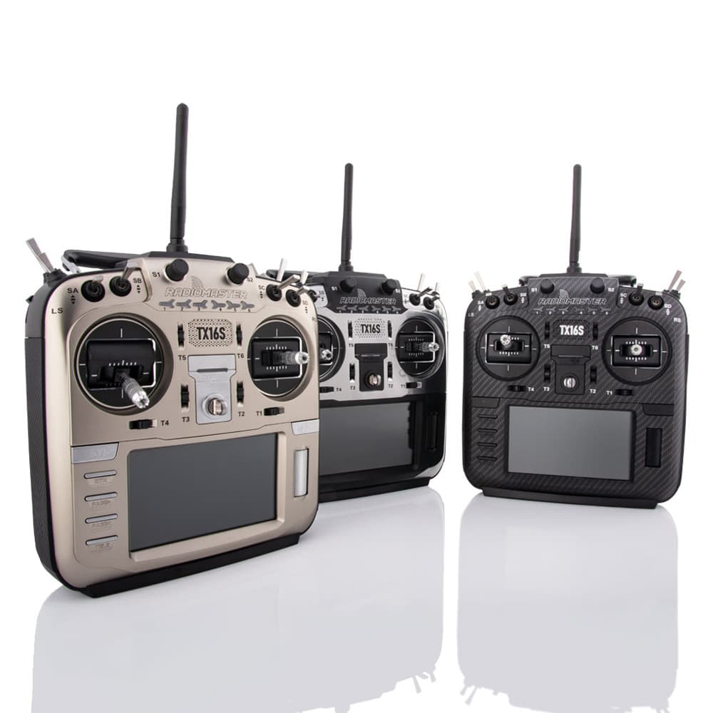 Radiomaster TX16S With Hall Gimbals - Carbon for fpv drones 1