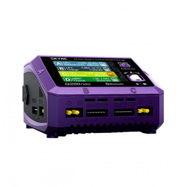 SkyRC Q200neo four-channel charger for Lipo batteries for fpv drones 1