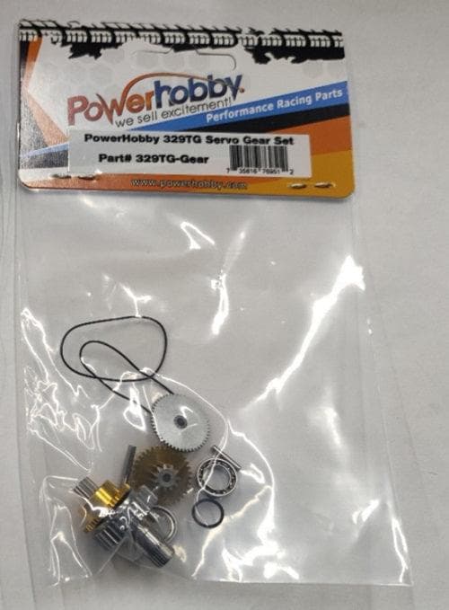 Powerhobby 329TG Servo Replacment Gear Set for fpv drones
