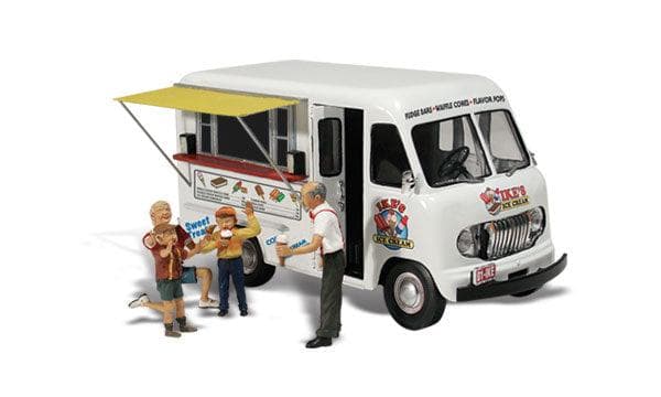 Woodland Scenics AS5338 N Ike's Ice Cream Truck Train Figure / Vehicle AutoScenes for fpv drones