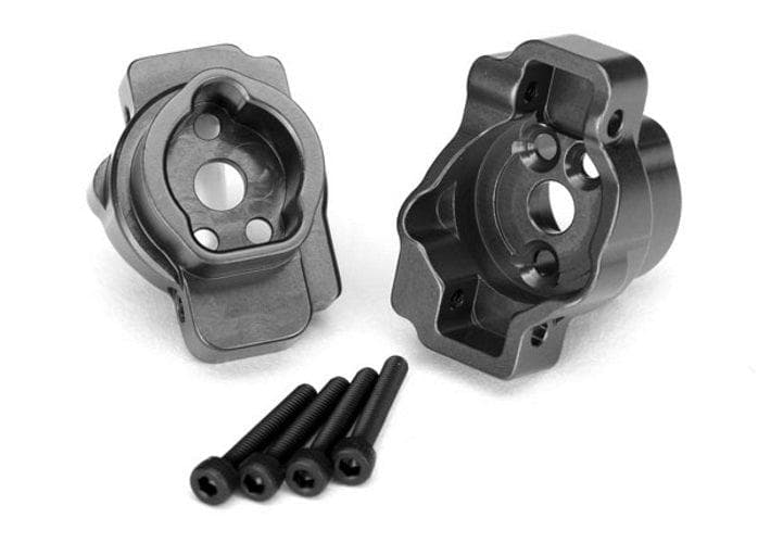Traxxas Portal Drive Axle Mount Rear 6061-T6 Aluminum Charcoal Gray 2.5x16 CS for fpv drones