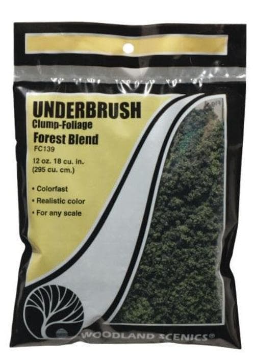 Woodland Scenics FC139 Underbrush Clump Foliage Forest Blend Bag Train Scenery for fpv drones